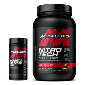 Nitro Tech Whey Protein + Quemador Hydroxycut