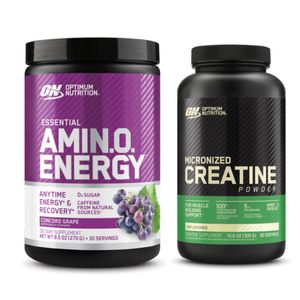 Combo Optimum Nutrition Amino Energy + Creatina