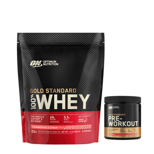 Combo Gold Standard 100% Whey + Pre entreno ON