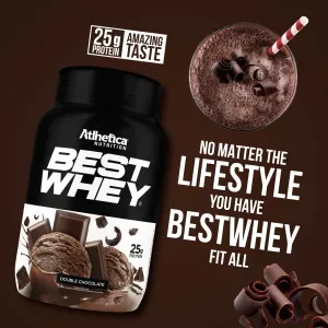 Best Whey Chocolate 900grs Atlhetica Nutrition