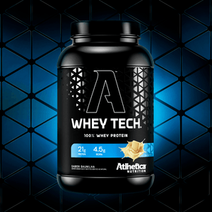 Proteína Whey Tech 900grs Atlhetica Nutrition