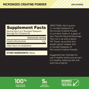 Combo Optimum Nutrition Amino Energy + Creatina