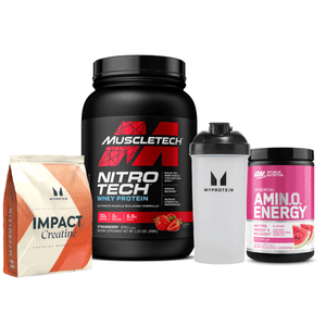 Nitro Tech Whey Protein + Creatina Myprotein 250g + Amino Energy ON