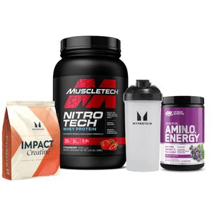 Nitro Tech Whey Protein + Creatina Myprotein 250g + Amino Energy ON