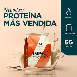 Proteína Myprotein Impact Whey Protein Concentrada 1kg Polvo