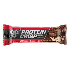BSN Barras Proteicas Crisp - 12 unidades de 55grs Con 20grs de Proteina