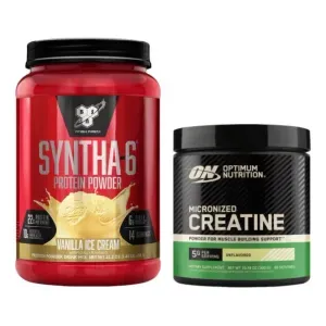 Combo Creatina ON 300grs + Proteina Bsn Syntha-6 1.4lbs